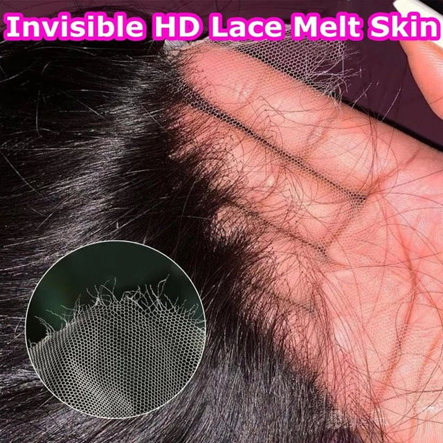 Eva Hair HD Lace Frontal und Closures, Echthaar, Gerade - Bild 1