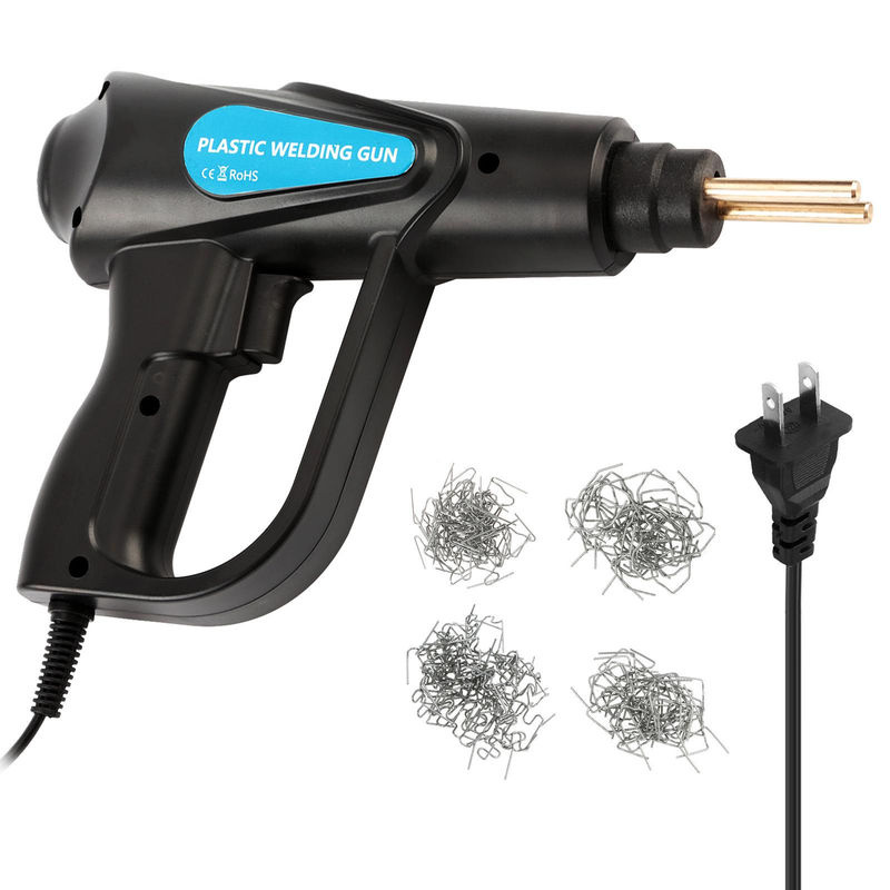 Kkmoon Heißtacker 70W Kunststoffschweißgerät für Auto-Stoßstangen-Reparaturen in Schwarz mit Zange und 4 Arten Aufsätzen (US-Stecker) - Bild 10