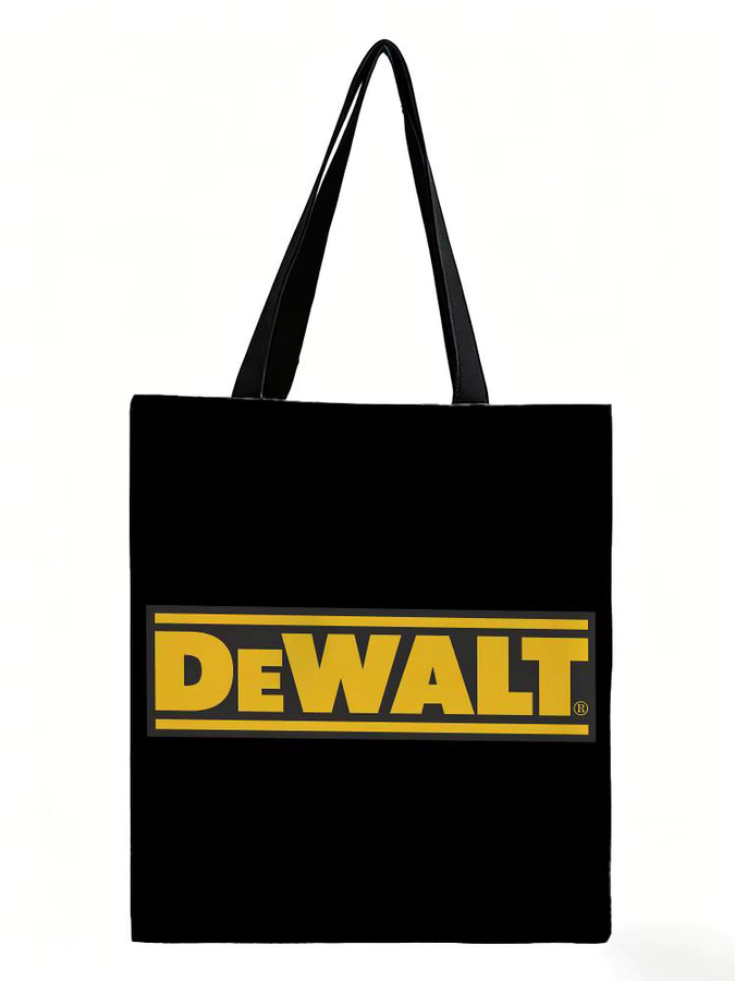 D-De-Walt-T Canvas-Schultertasche in Schwarz für Schule, Pendeln und Reisen - Bild 7