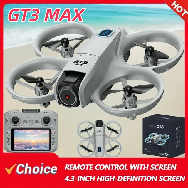 LYZRC GT3 MAX Drohne, Quadcopter, 8K HD, mit Fernbedienung - Bild 1