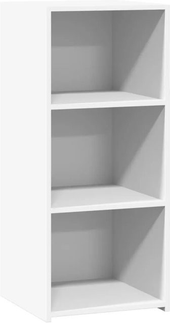 vidaXL Sideboard Weiß aus Holzwerkstoff, modern, B/T/H: 40 x 41 x 93 cm - Bild 1