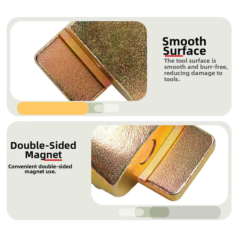 DAZZLEEX Professionelles Metallwerkzeugset zum Entfernen und Einbau von Stretchbändern in Gold, Tragbares Werkzeug für Auto- und LKW-Gürtel - Bild 2