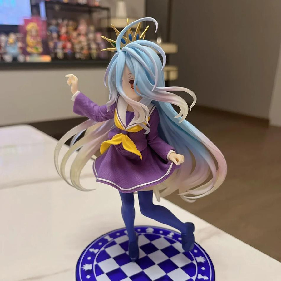 Yiran toy 1 No Game No Life Shiro PVC Figur Actionfiguren Weiß - Bild 5