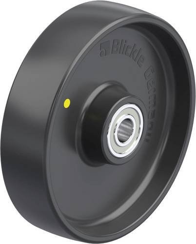 Blickle Rad PP 200/20K-EL in Schwarz mit 200 mm Durchmesser und 450 kg Tragfähigkeit - Bild 1
