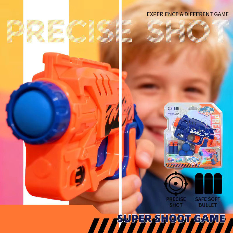 XDR Kinder-EVA-Soft-Bullet-Spielzeugpistole, Bunt / Mehrfarbig - Bild 3