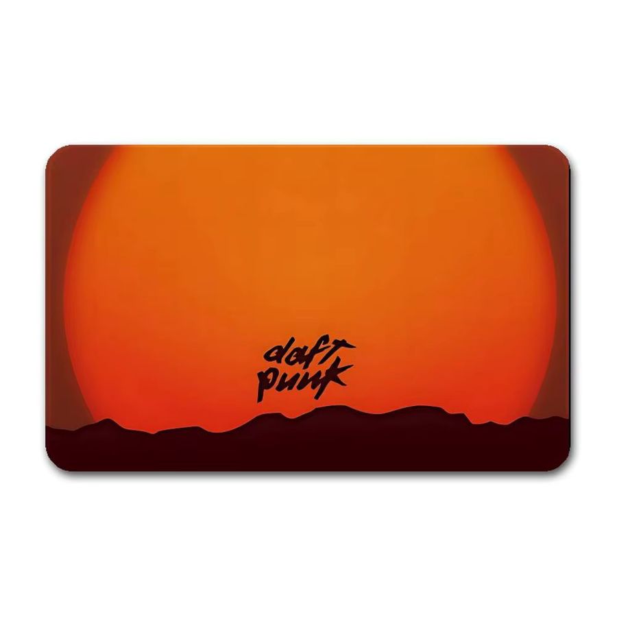 Daft Punk Badezimmermatte A-Around T-The W-World rutschfeste Waschküchenmatte für Wohnzimmer und Balkon - Bild 6