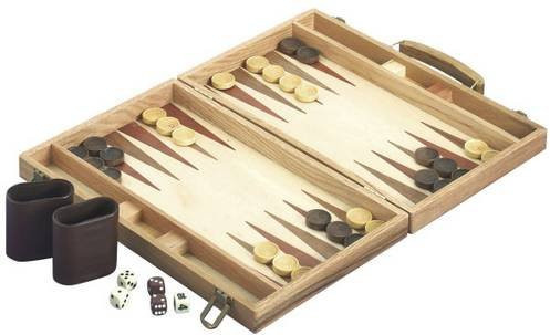 Natural Games Backgammon Strategiespiel ab 8 Jahren - Bild 1