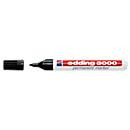 Edding Permanentmarker 3000 mit Rundspitze, Schwarz, Strichbreite 1,5-3 mm - Bild 3