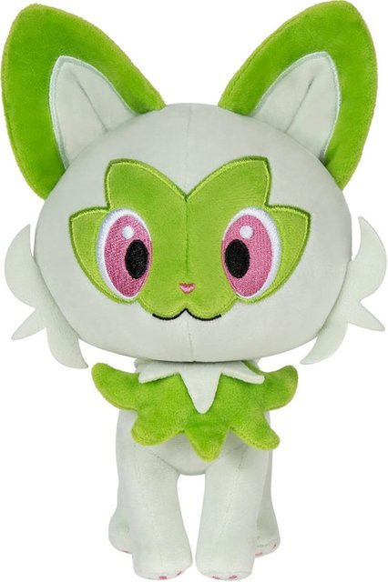 Aoger Sprigatito Pokémon Plüschkatze, Plüsch / Textil, Grün - Bild 1
