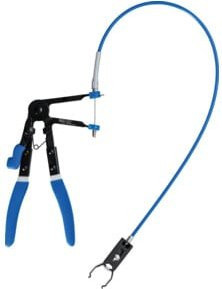 BGS Kraftstoffleitungs-Zange mit Bowdenzug in Blau, 650 mm - Bild 1