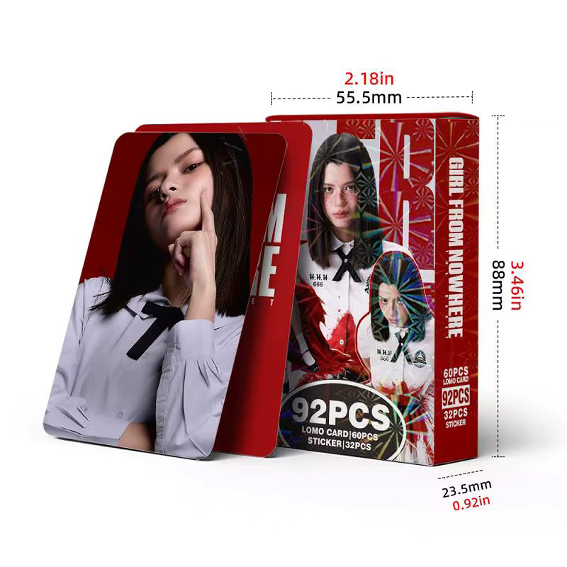 SeaKeen 92-teiliges Thai-Actor Fotokarten und Mini-Sticker-Set in Multicolour, HD-gedruckt und doppelseitig im LOMO-Stil für BL-Drama-Fans - Bild 3