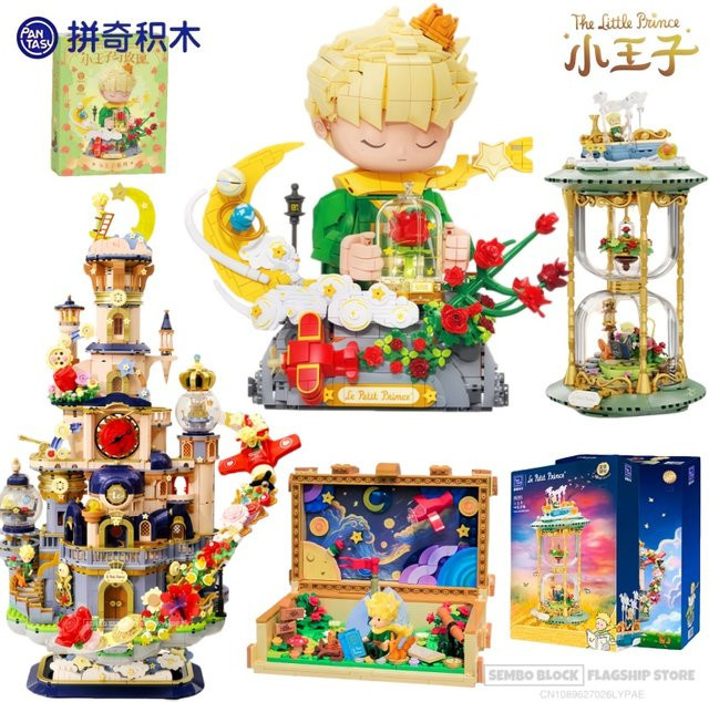 Pantasy Der Kleine Prinz Bausteine-Set Sanduhr, Spielzeugmodell - Bild 1