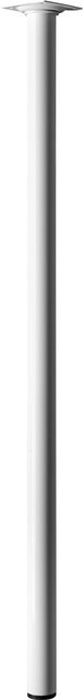 Hettich Tischbein Weiß Durchmesser: 3 cm, Höhe: 70 cm - Bild 1