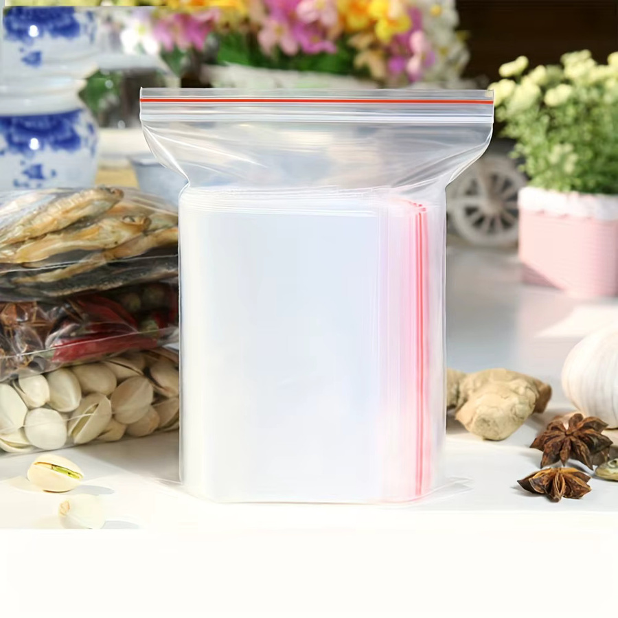 100 Stück Selbstklebende PE Plastikbeutel in Transparent für Diamantmalerei-Zubehör und Geschenke - Bild 5