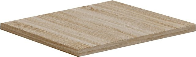 VCM Eckplatte Schreibtisch Lona aus melaminharzbeschichtetem Holzwerkstoff B/T: 50 x 50 cm - Bild 1