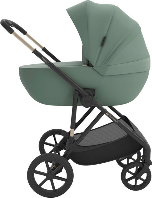 Kinderkraft Kombikinderwagen Trio-Set PRIME 3 3in1 mit Babyschale MINK PRO 2 in Grün - Bild 1