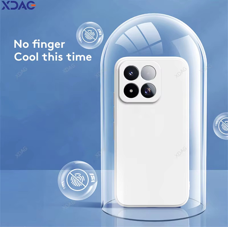 GOINSIE Candy Handyhülle aus weichem Flüssigsilikon für Xiaomi 17 17T 15 15S 15T 14 14T Pro Max Ultra Lite 5G in Grau - Bild 3