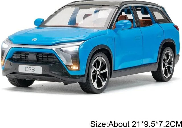 Linyi Toy Car Yangwang U9 Nio Es8 Automodell, 1:24, mit Licht und Geräusch, ab 14 Jahren - Bild 1