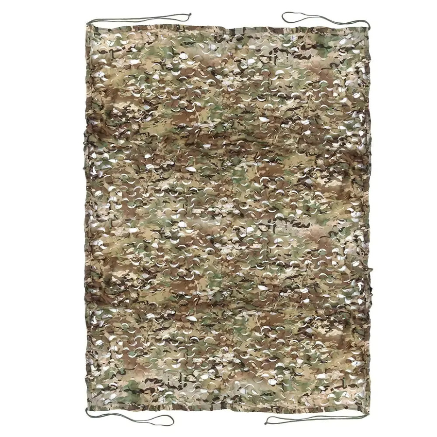 SINAIRSOFT Camouflage Netz für Outdoor, Jagd und Wargames, UV-beständige Tarnnetz-Abdeckung in Multicolour, B x B: 3 x 2 m - Bild 3