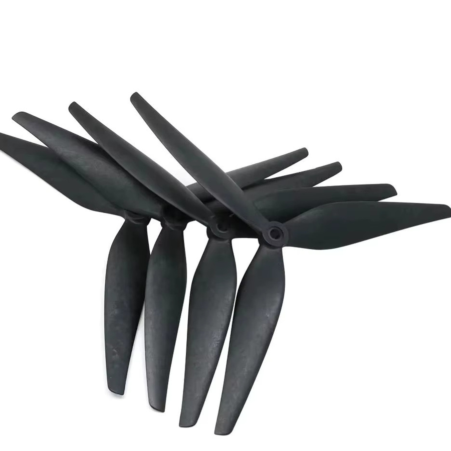 HQProp 2 Paar 10 Zoll 3-Blatt-Propeller aus schwarzem, kohlenstoffverstärktem Nylon für RC FPV-Drohnen - Bild 1