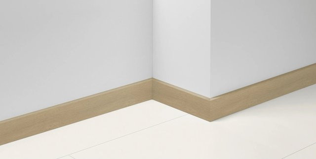 Parador Sockelleiste SL 18 Eiche braun mit Kabelkanal aus MDF, H x B x T: 70 x 17 x 2200 mm - Bild 1