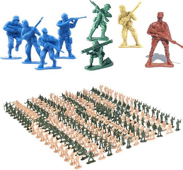ZYF Armeesoldaten-Modelle, Militär, Bunt / Mehrfarbig, 30-teiliges Set - Bild 1