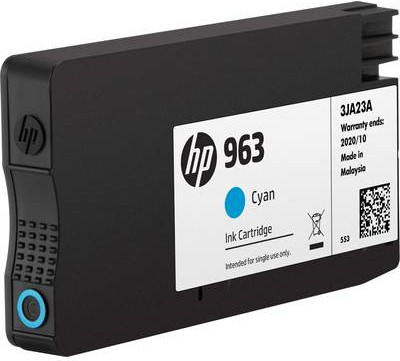 Original HP Tintenpatrone 963 Cyan 3JA23AE mit 10,74 ml für Officejet Pro Serie - Bild 3