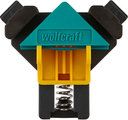 Wolfcraft Eckenspanner ES 22 Set aus Kunststoff in Schwarz, Türkis und Multicolour, 2 Stück - Bild 2