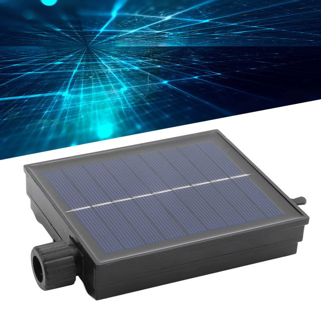 YOUTHINK Solar String Light Control Box mit Dämmerungssensor, wasserdichte Steuerplatine für Solar-Lichterketten, Schwarz - Bild 1