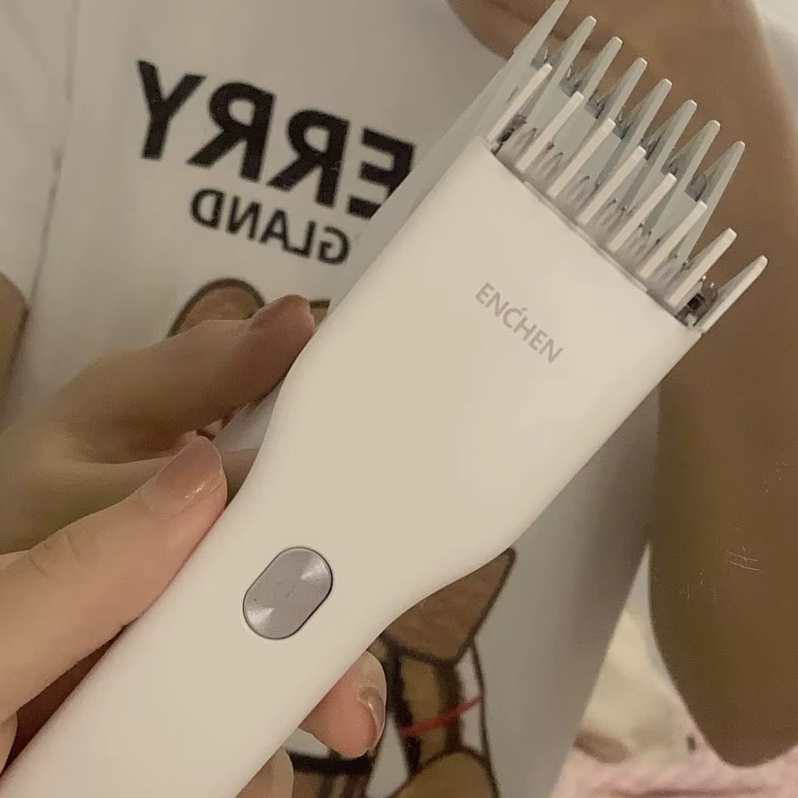 Enchen Boost Haarschneidemaschine, weiß, Herren - Bild 4