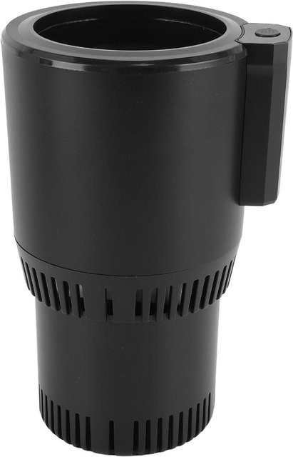 Tragbarer Auto Getränkehalter mfySpace mit Arbeitsanzeige und schneller Kühlung, 12V, Schwarz - Bild 1