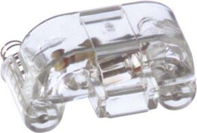 Peha Glimmlampen-Element GL 505 für 230V, 0,8mA, transparentes Glas - Bild 1