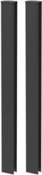BIOHORT Eckprofil DaVinci aus Stahl, dunkelgrau-metallic, B: 3,9 cm, H: 91 cm, T: 7,2 cm - Bild 1