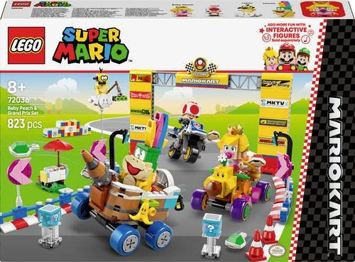 LEGO Super Mario Mario Kart Baby Peach & Grand Prix Set - Bild 1