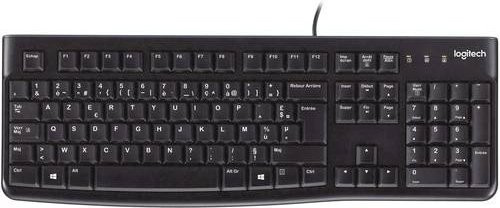 Logitech K120 USB Tastatur Schwarz Tschechisch Spritzwassergeschützt - Bild 1