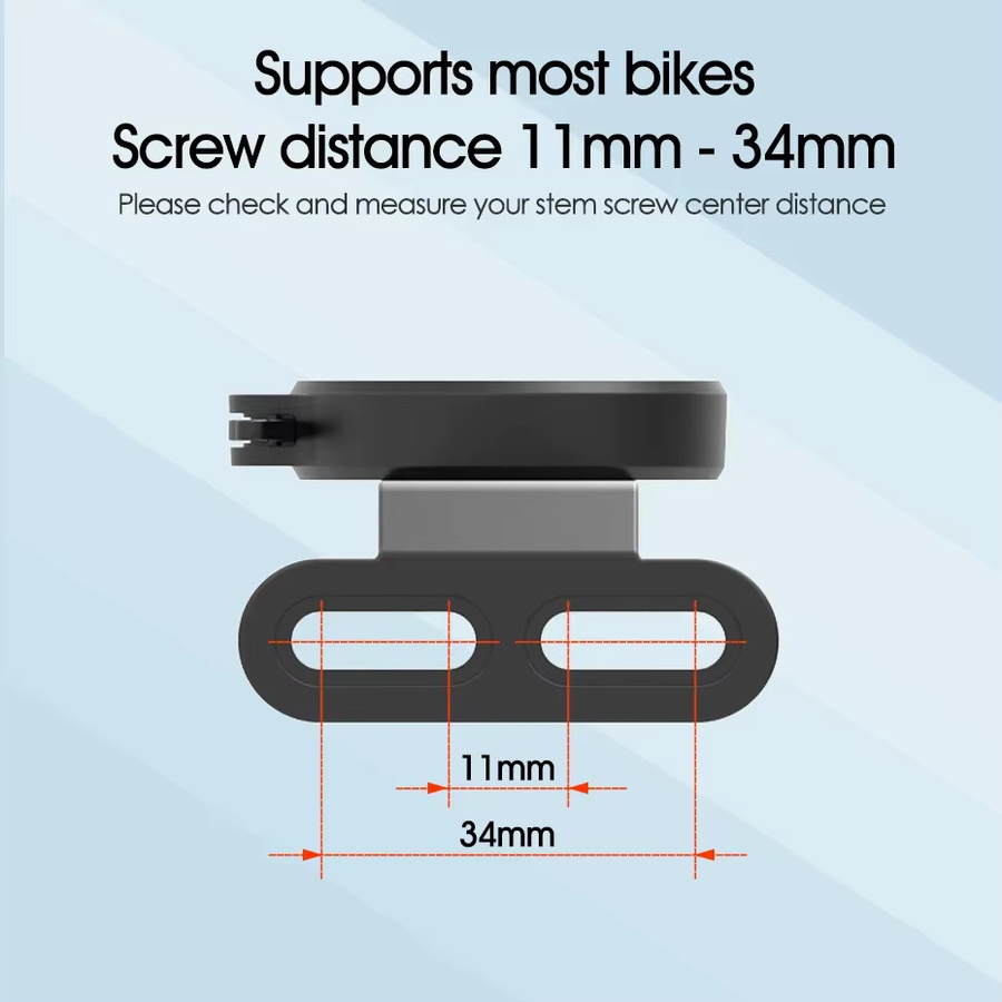 Sincetop Out-Front Fahrrad-Handyhalterung aus Aluminium in Schwarz mit Adapter für MTB-Lenker und iPhone - Bild 5