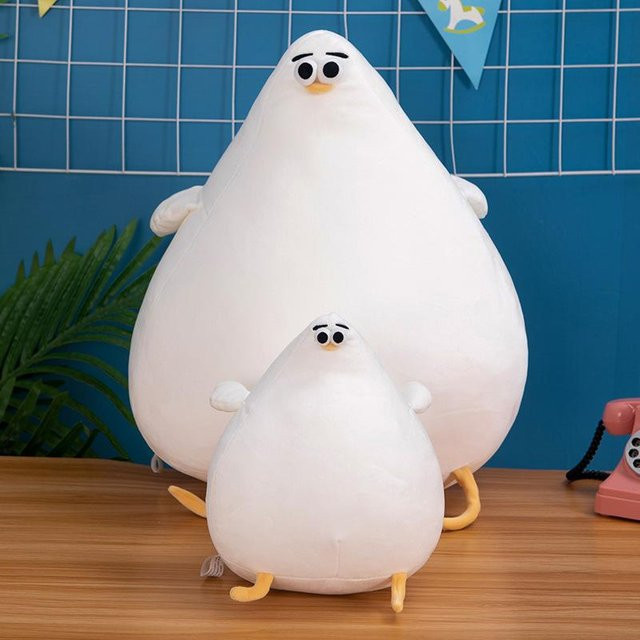 Joyful toys Möwenpuppe, Plüschtier, Weiß, 38cm - Bild 1