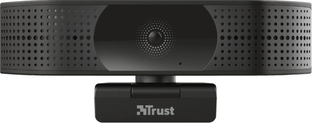 Trust Teza 4K Ultra HD Webcam in Schwarz - Bild 1