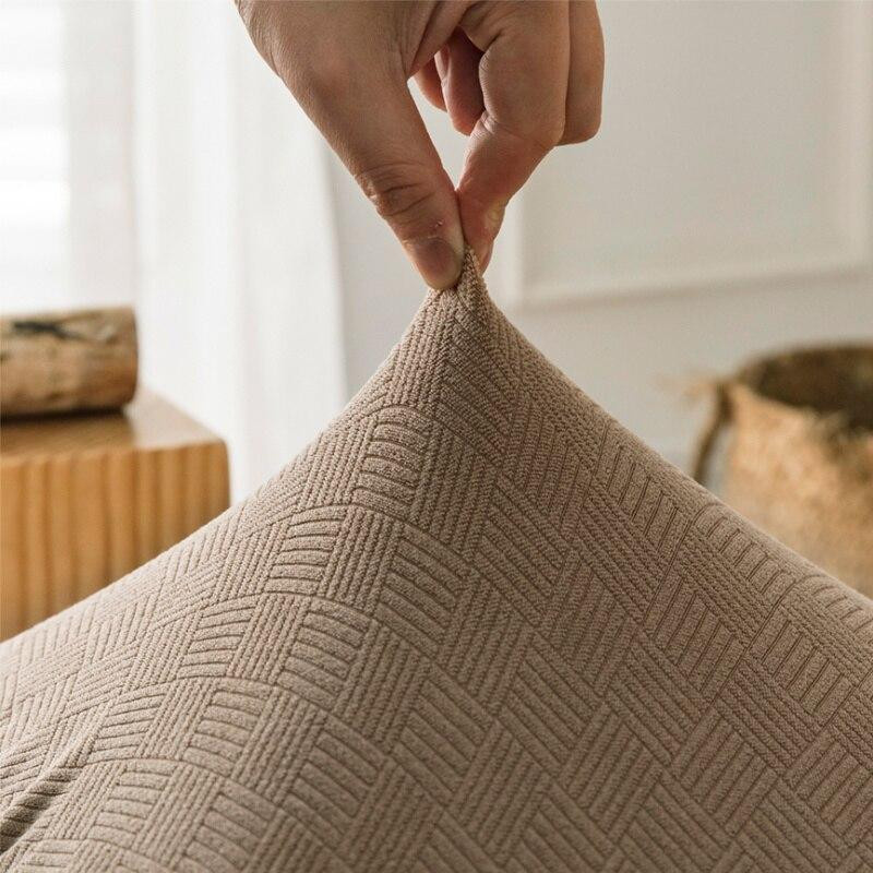 RTTIME Jacquard-Stretch-Stuhlbezug für Esszimmerstühle, wasserabweisend, weiß - Bild 1