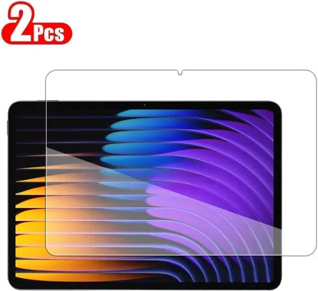 2er-Set gehärtete Glas Displayschutzfolien für Xiaomi Pad 7 und Xiaomi Pad 7 Pro 11,2 Zoll, transparent - Bild 1