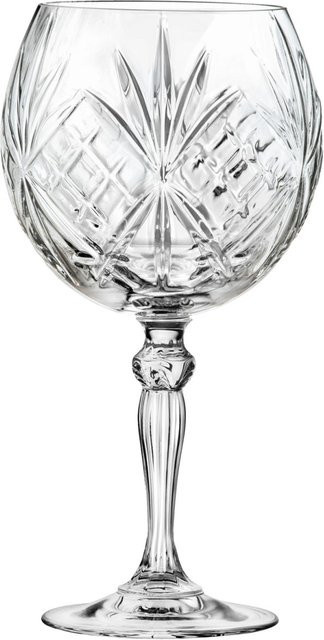 RCR Melodia Gin Tonic Glas Tumbler, transparent, 6er Pack, Volumen: 650 ml, Durchmesser: 11 cm, Höhe: 20,8 cm - Bild 1