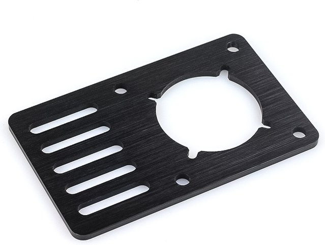 Openbuilds NEMA 23 Schrittmotor-Montageplatte aus Aluminium in Schwarz - Bild 1