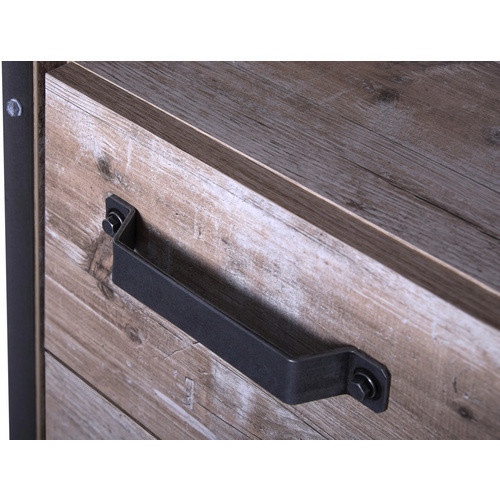 Schildmeyer Unterschrank Harkon in Braun mit Soft-Close-Türen und Regalböden, B/H/T: 35 x 125 x 33,6 cm - Bild 3