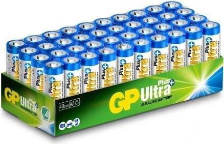 GP Batteries Ultra Plus Alkaline AA Einwegbatterie 15AUP/LR6 in Blau und Multicolour - Bild 1