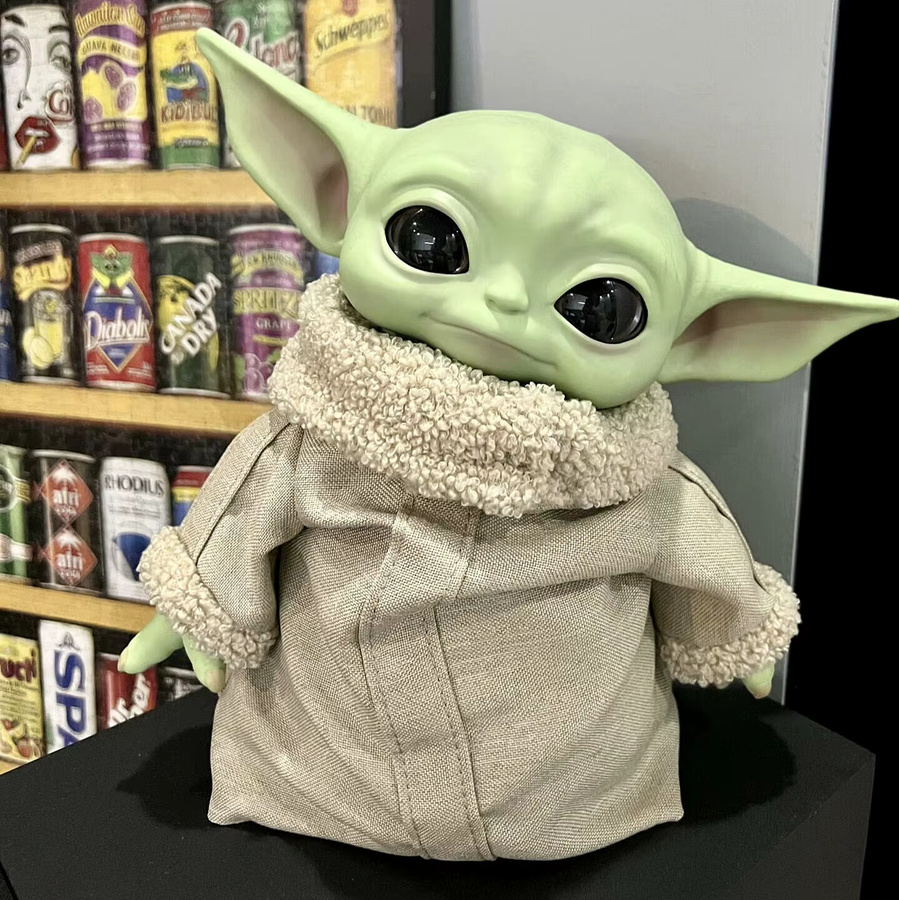 Hot Toys Star Wars Yoda Baby Grogu, Actionfigur, Plüschmodell, Grün - Bild 4