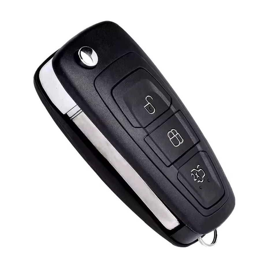 DIYKEY Fernschlüsselanhänger 434 MHz für Ford C-Max Focus Galaxy Grand C-Max Mondeo S-Max in Schwarz - Bild 2