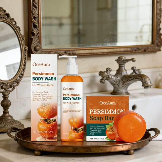 OceAura Persimmon Duschgel-Set, Unisex - Bild 1
