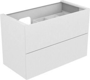 Keuco Waschtischunterschrank Edition 11 in Weiß, Seidenmatt, B/T/H: 105 x 70 x 53,5 cm - Bild 1