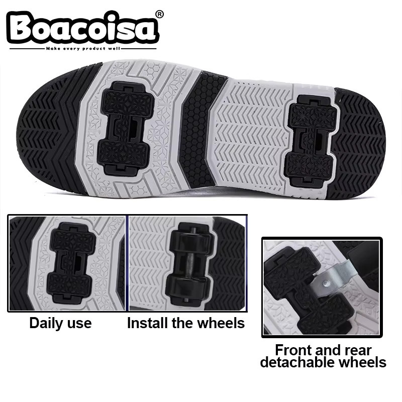 Boacoisa 4-Rad-Skate-Rollschuhe, Turnschuhe - Bild 2