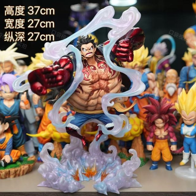 Bandai One Piece Monkey D. Luffy Gear Fourth, Actionfiguren, Kunststoff - Bild 1